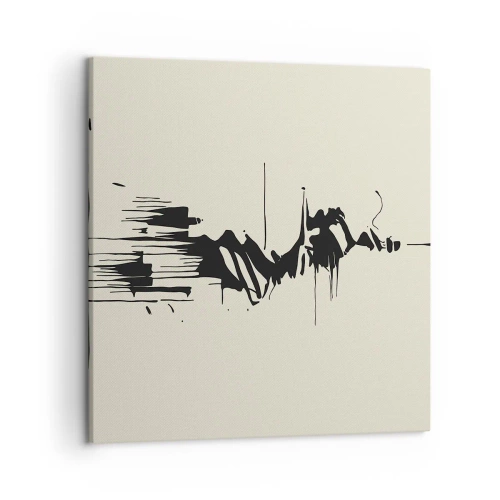 Canvas picture - Hasty Abstract - 50x50 cm