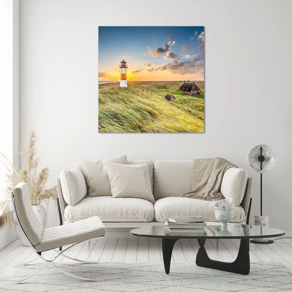 Glass picture - Between Waves - 50x50 cm