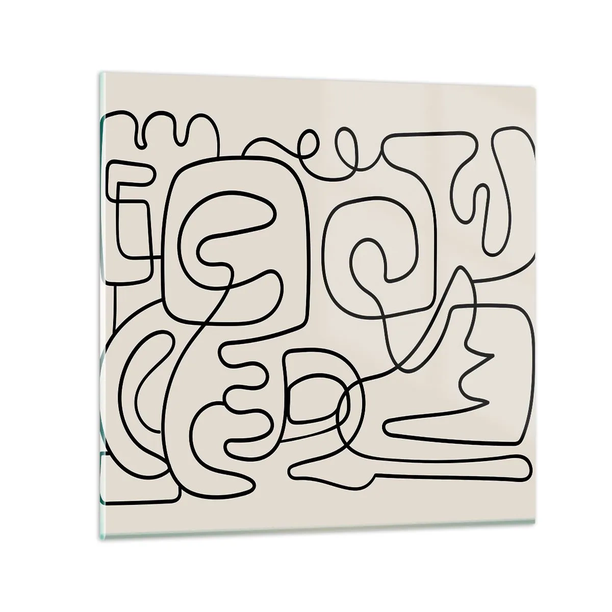 Glass picture - Tracing - 30x30 cm