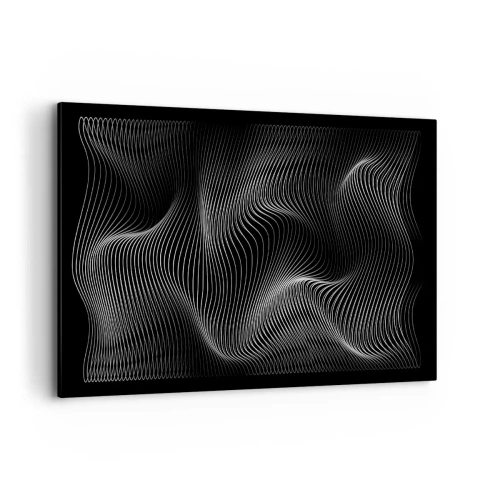 Canvas picture - Dance of the Light in Space - 120x80 cm