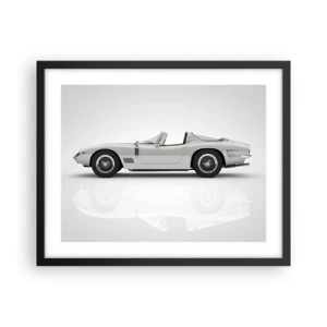 Poster in black frame - Promise of Fun - 50x40 cm