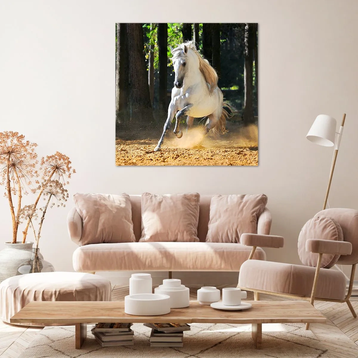 Canvas picture - Straight from a Fantasy Book - 30x30 cm