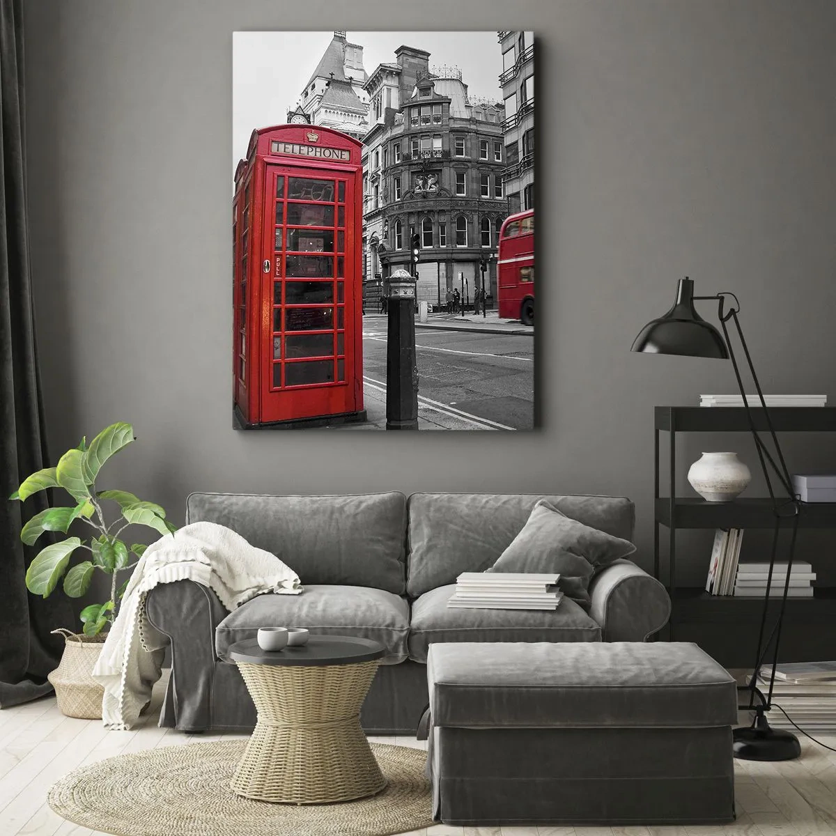 Canvas picture - The Reddest in Europe - 70x100 cm