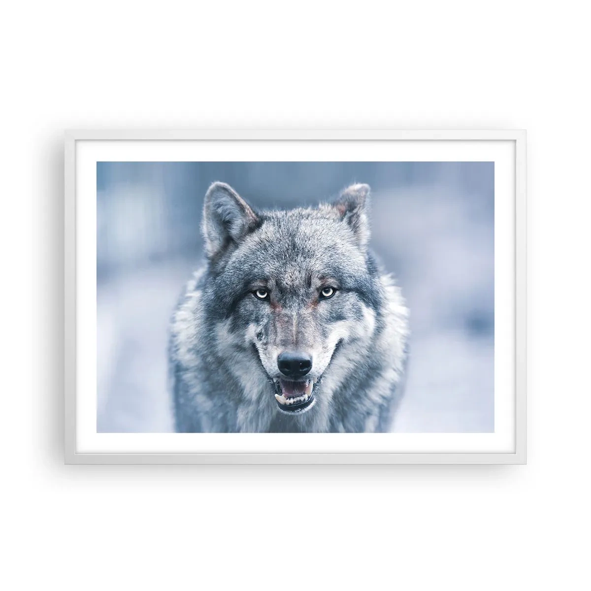 Poster in white frmae - Will You Take Up the Challenge? - 70x50 cm