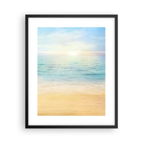Poster in black frame - The Big Blue - 40x50 cm