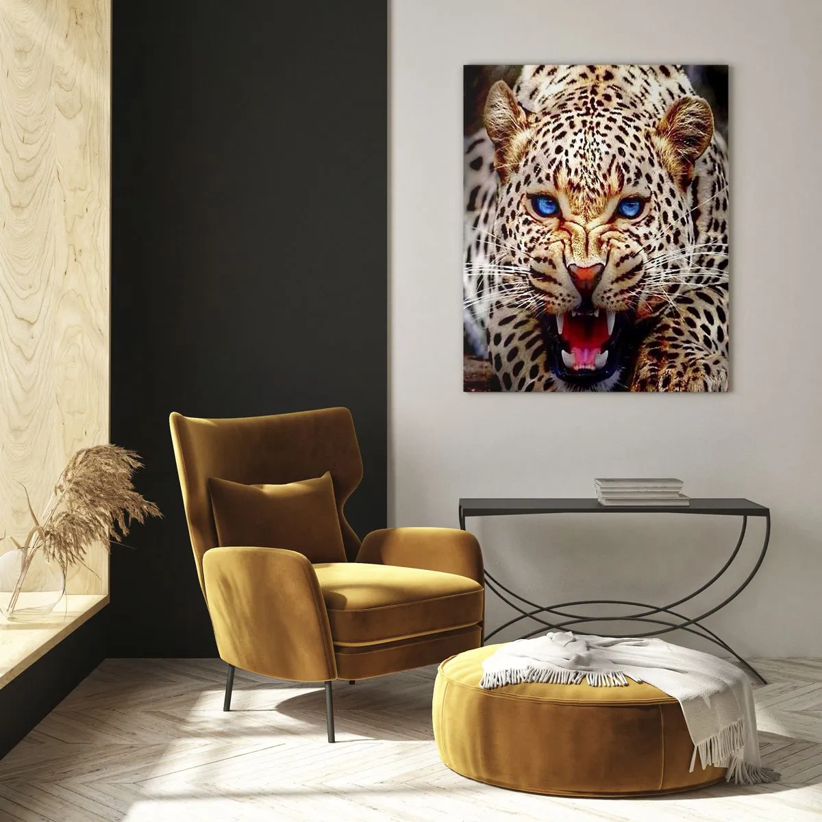 Glass picture - Angry but Still Beautiful - 50x70 cm