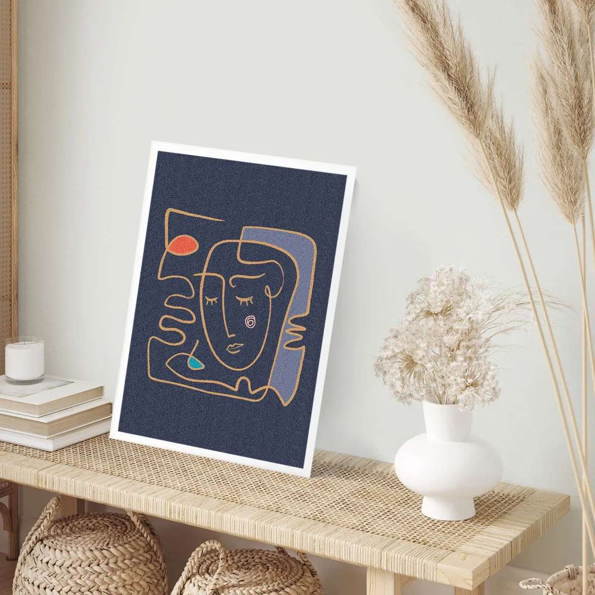 Poster - Deeply In Thoughts - 50x70 cm