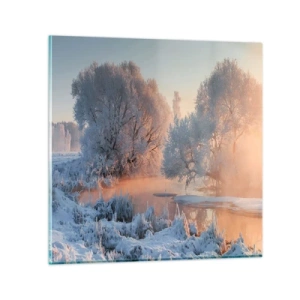 Glass picture - Everything Shines in Sunny Crystal - 50x50 cm