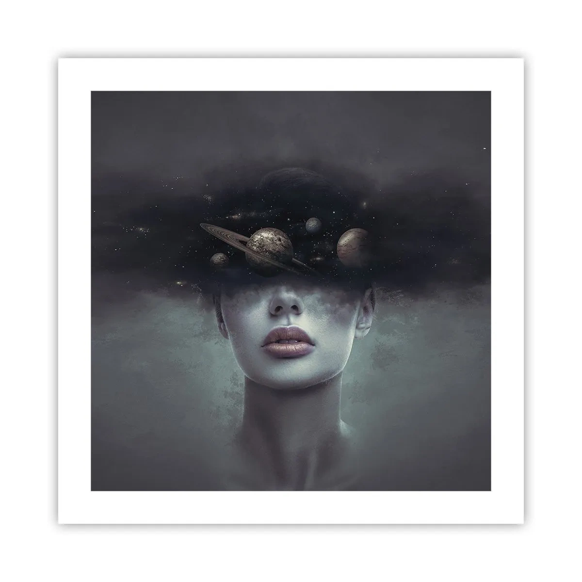 Poster - And Planets are Revolving… - 50x50 cm