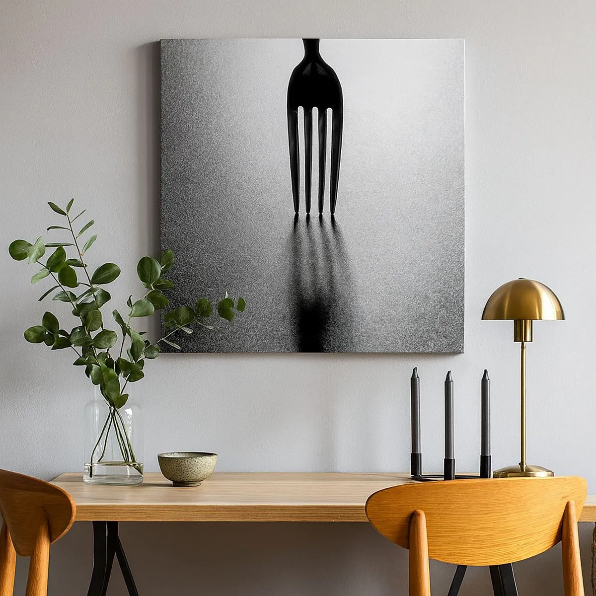 Canvas picture - Light and Shade - 30x30 cm