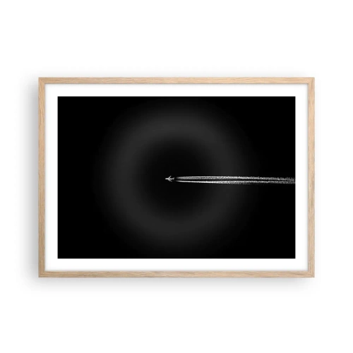 Poster in light oak frame - Into Another Dimension - 70x50 cm