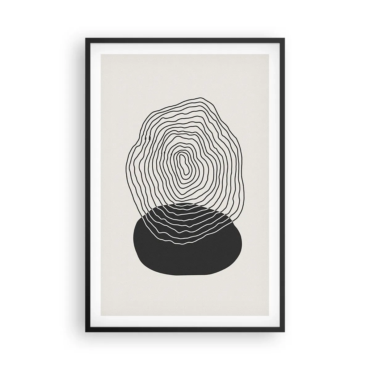 Poster in black frame - Durability and Vibration - 61x91 cm