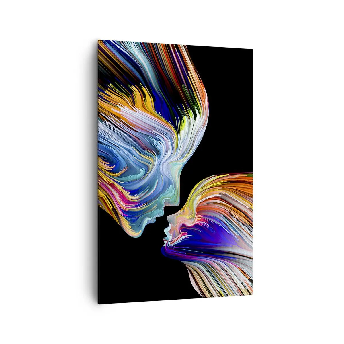 Canvas picture - Fusion of Energy and Light - 80x120 cm