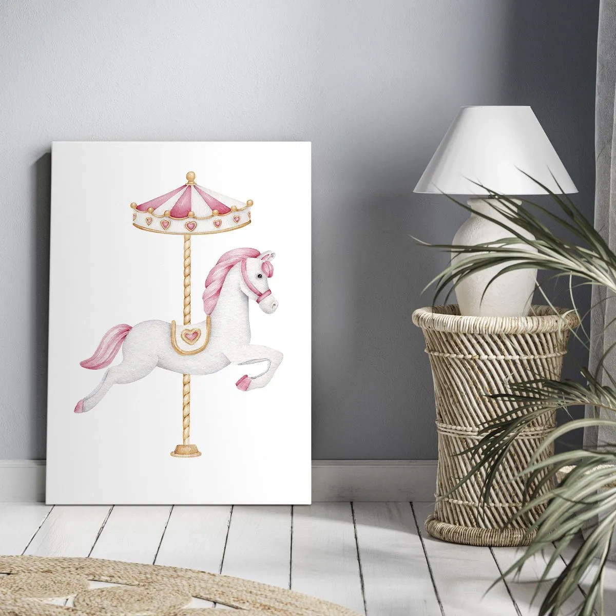 Canvas picture - Off the Hoofs - 50x70 cm