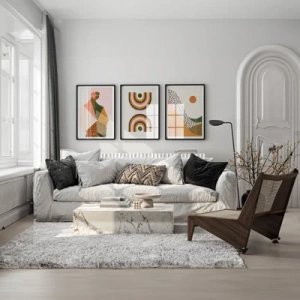 Mediterranean boho - Inspiration for the living room