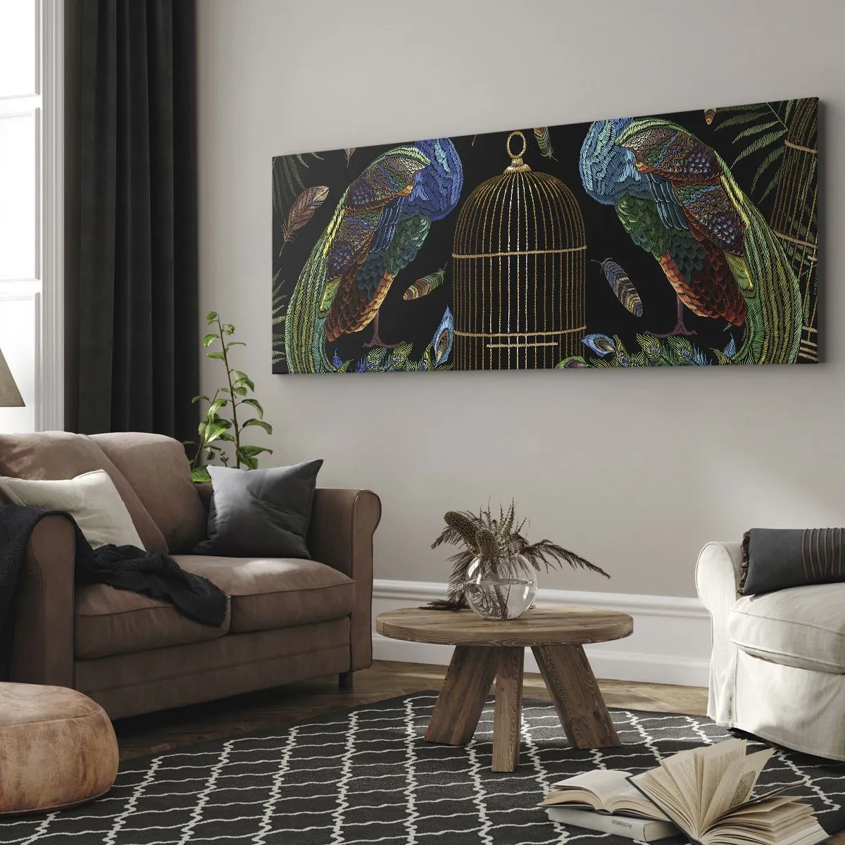 Canvas picture - In Royal Robes - 140x50 cm