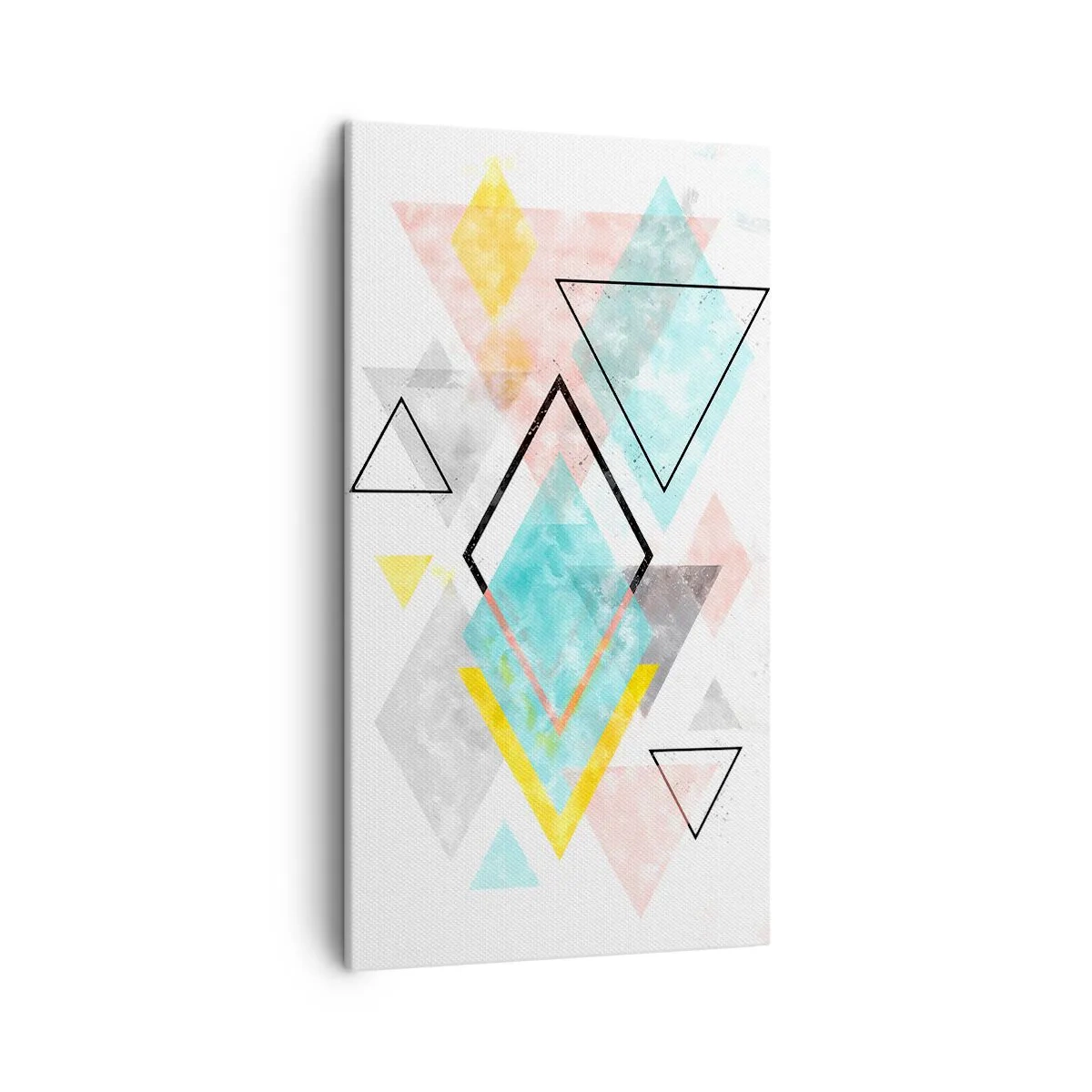 Canvas picture - Geometric Play - 45x80 cm