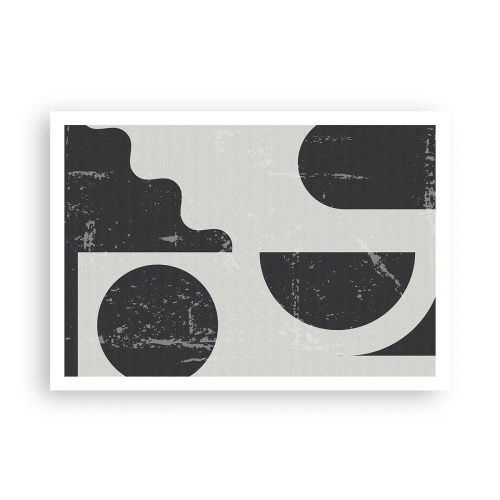 Poster - Composition Above and Under - 100x70 cm