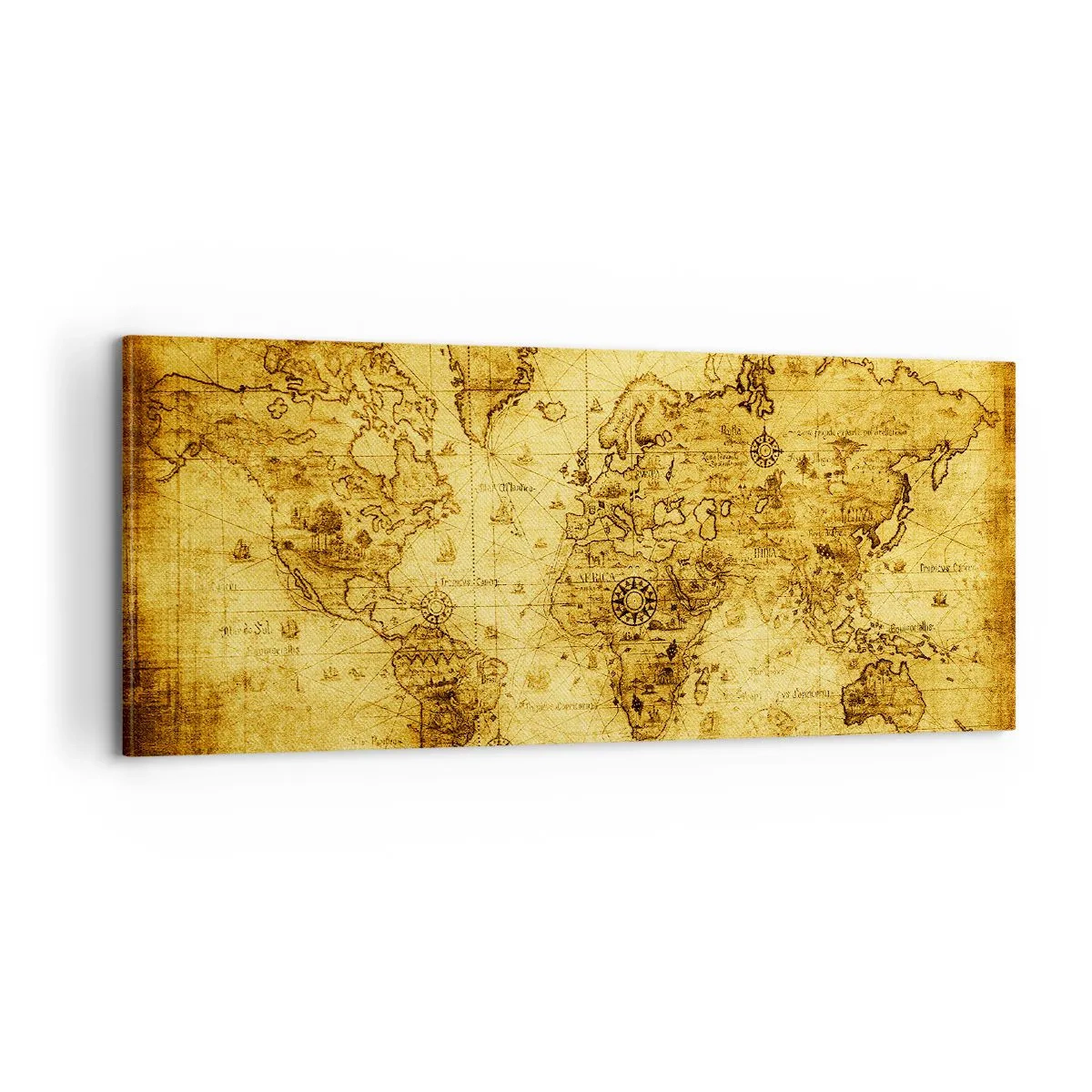 Canvas picture - It Is a Strange World - 100x40 cm