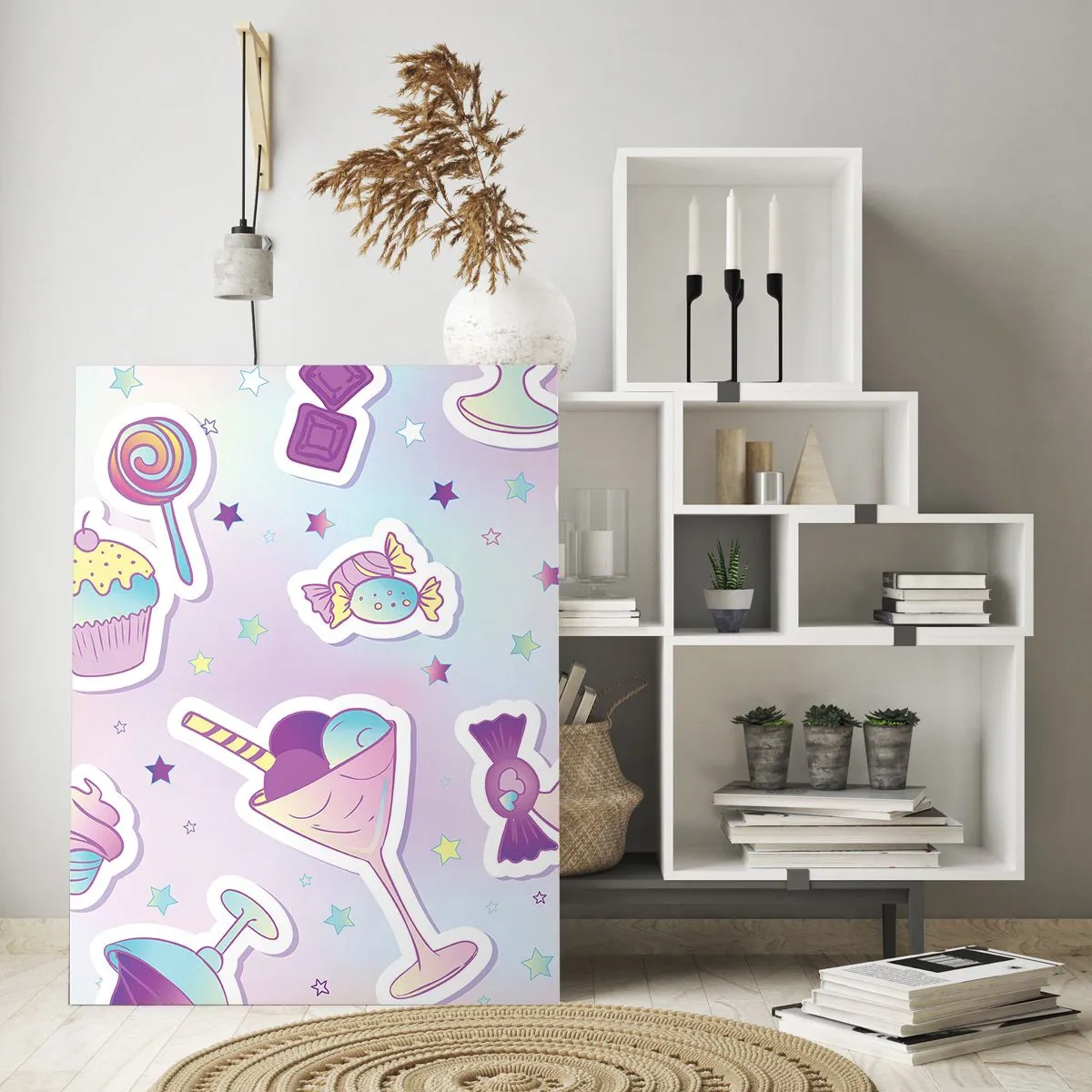 Glass picture - Why We Can't Have Birthday Everyday? - 50x70 cm