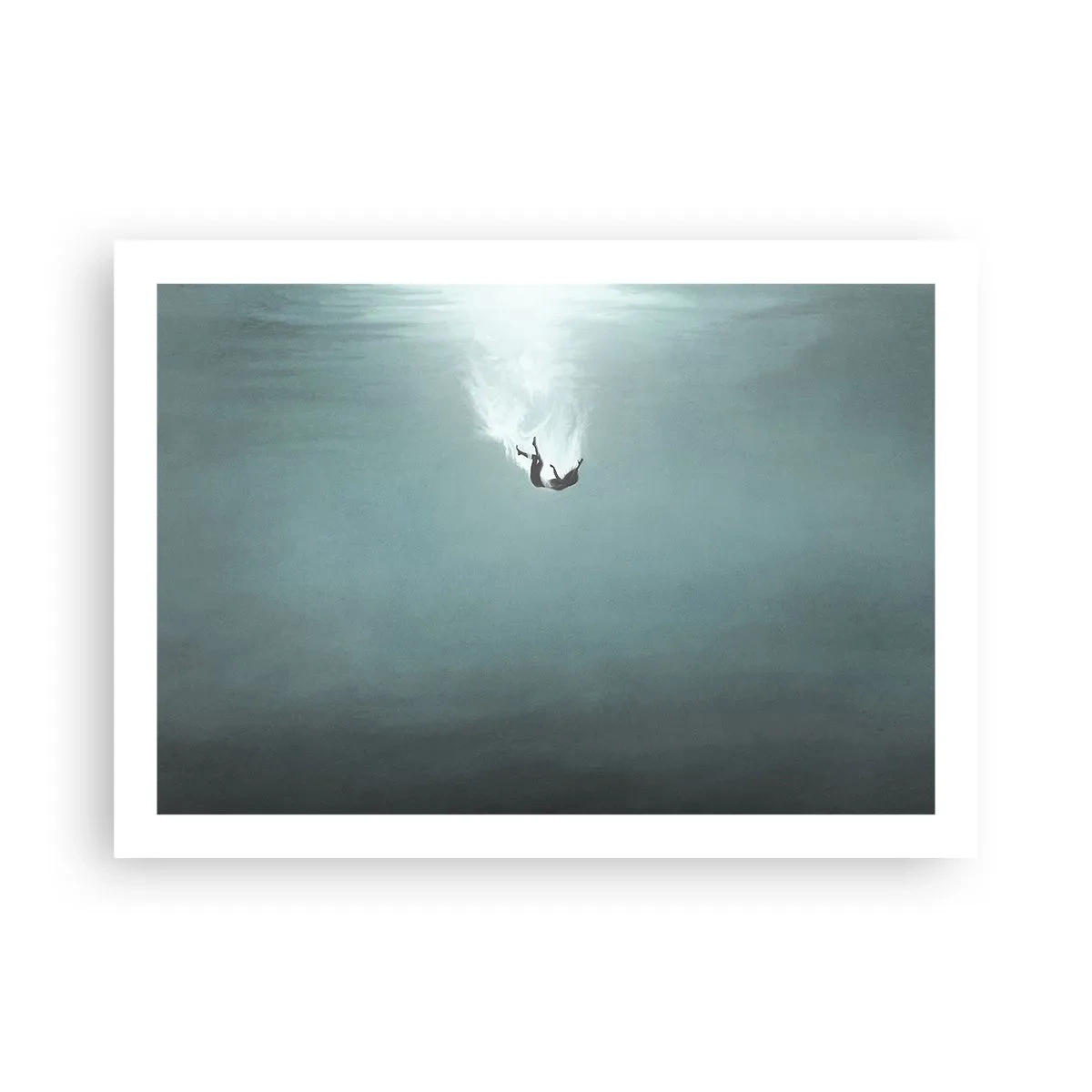 Poster - In the Arms of the Ocean - 70x50 cm