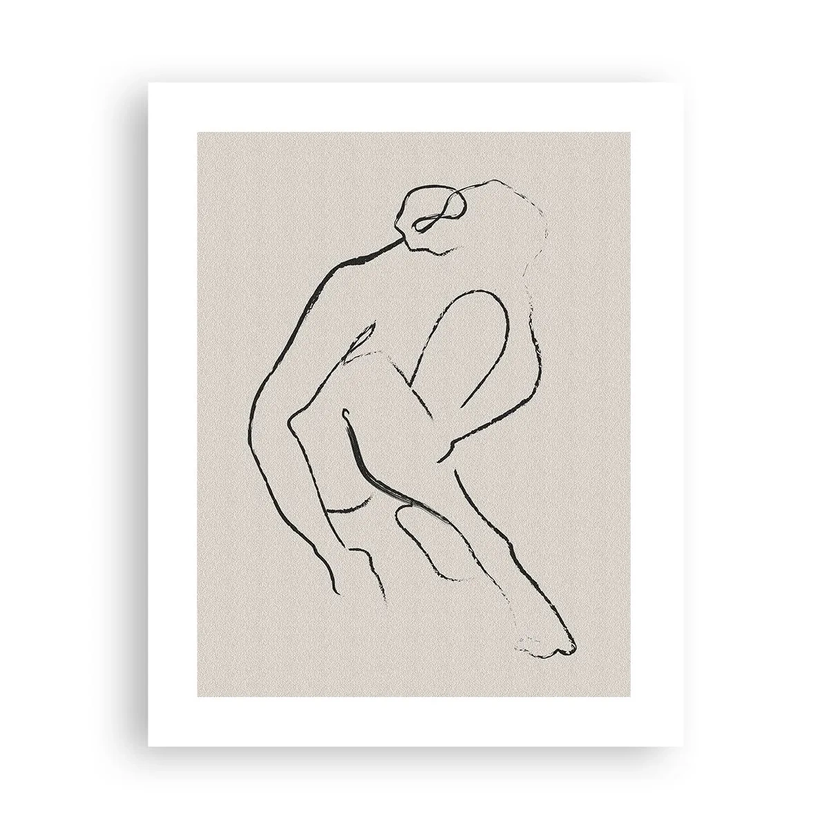 Poster - Intimate Sketch - 40x50 cm