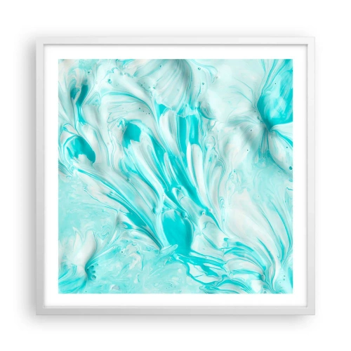 Poster in white frmae - Together Forever - 60x60 cm