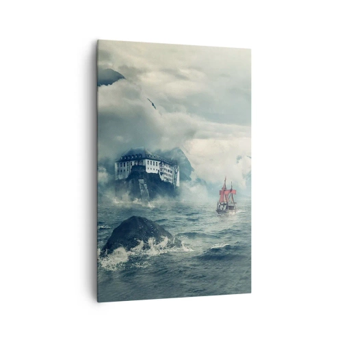 Canvas picture - On Magical Waters - 80x120 cm