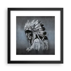 Poster in black frame - Return to the Roots - 30x30 cm