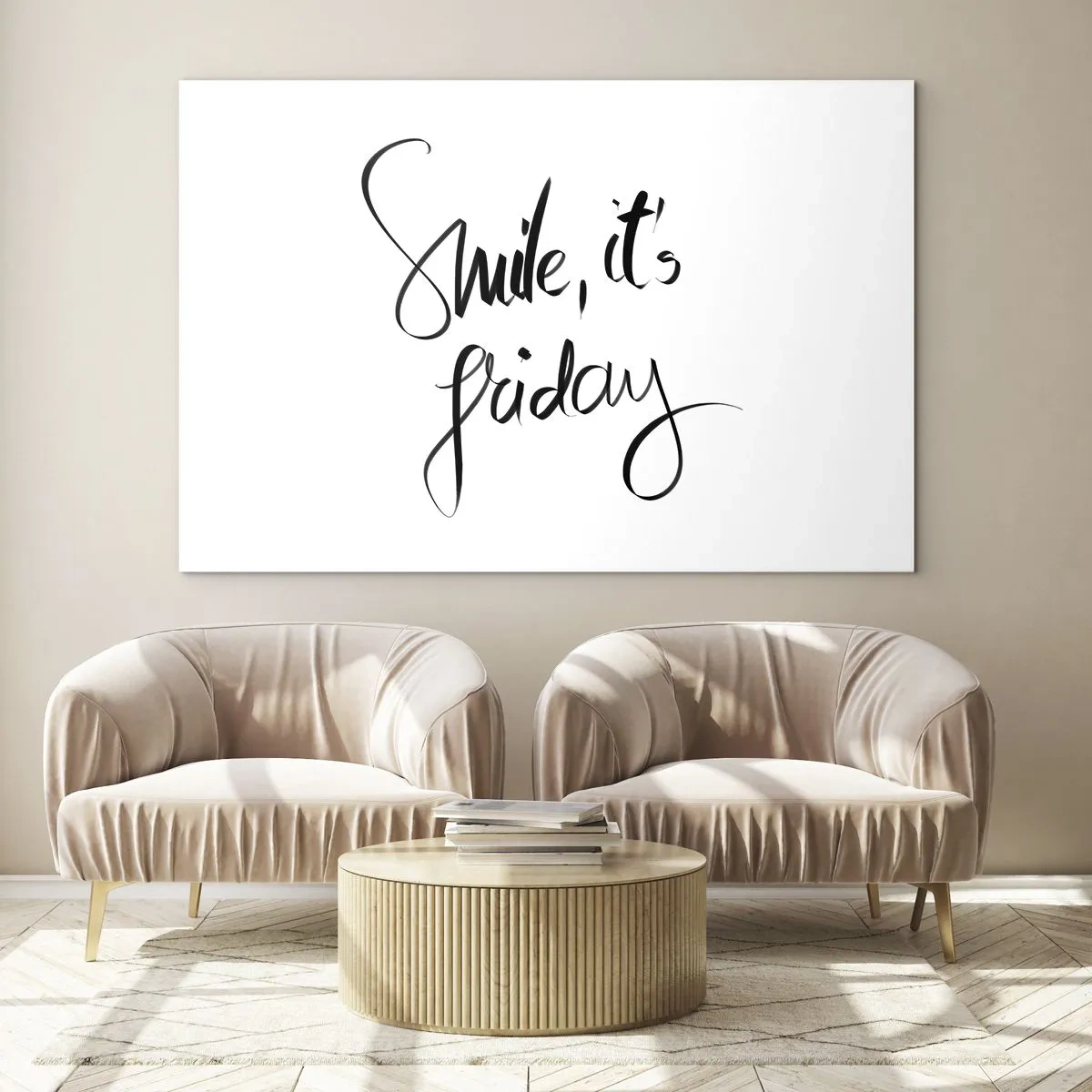 Glass picture - True Joy - 120x80 cm