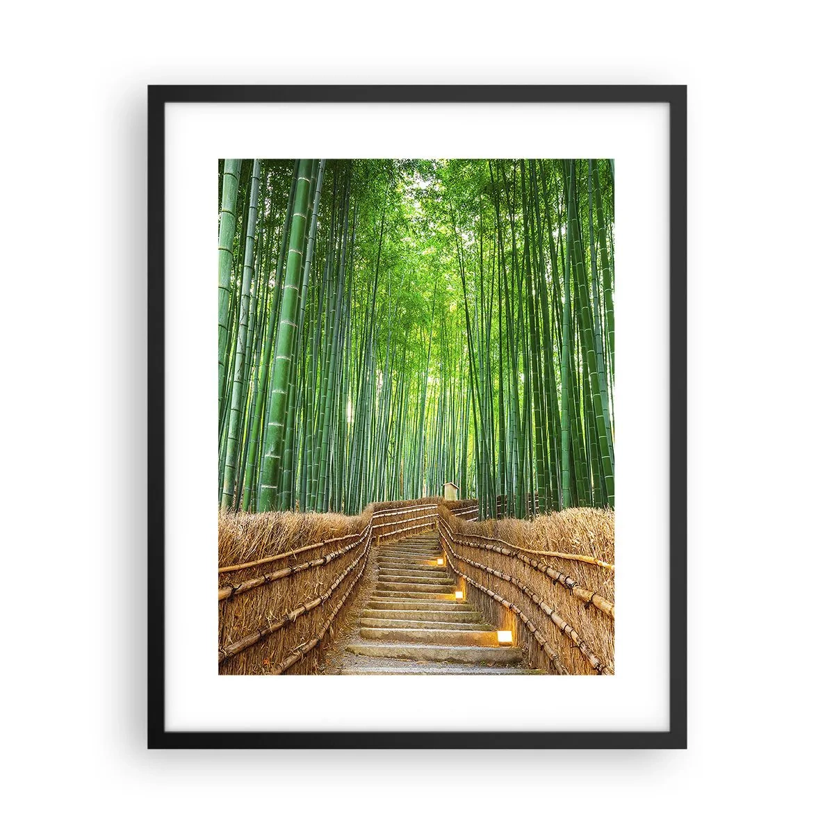 Poster in black frame - Essence of Asian Nature - 40x50 cm