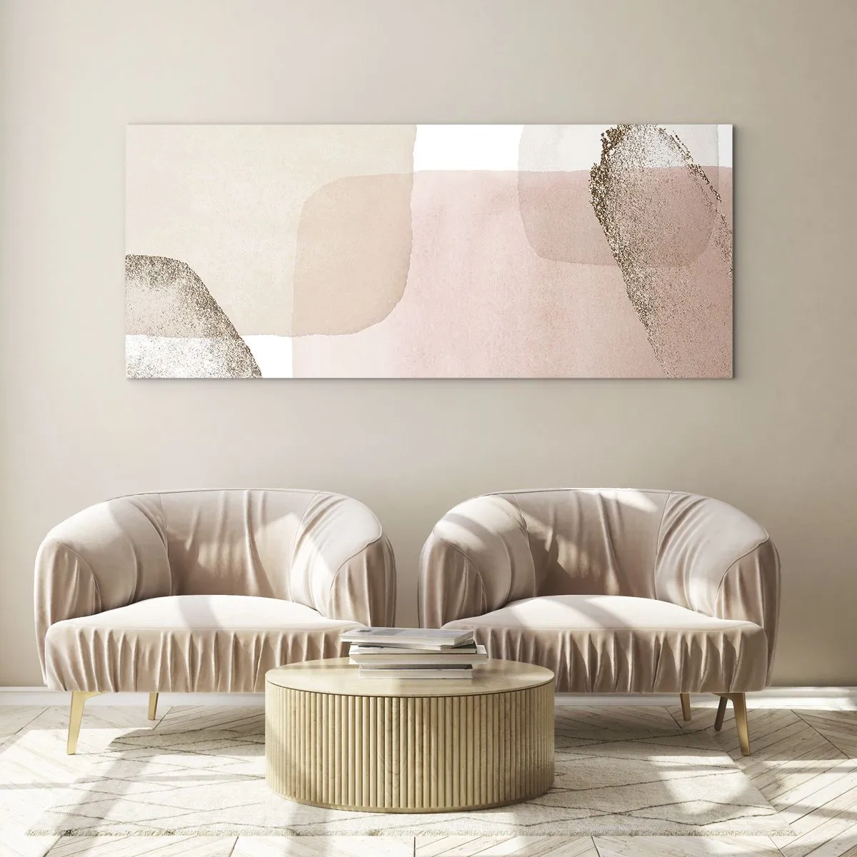 Glass picture - Look through Colour - 90x30 cm