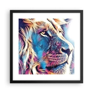 Poster in black frame - Wisdom of Nature - 40x40 cm