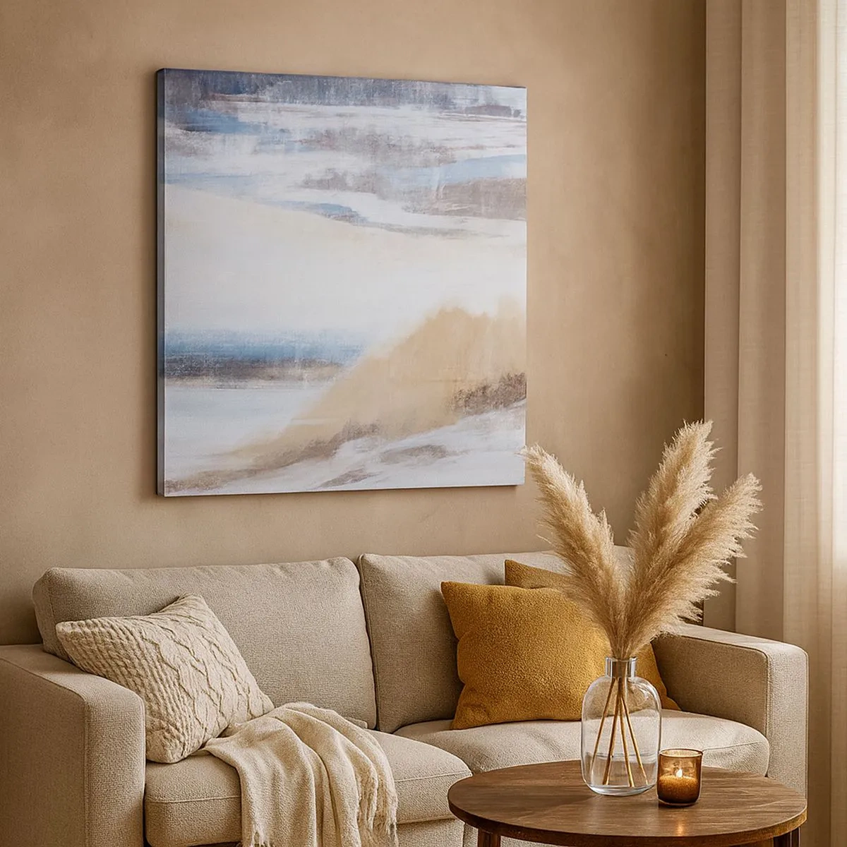 Canvas picture - Winter Composition - 30x30 cm