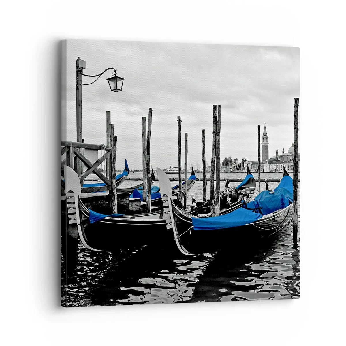 Canvas picture - Thoughtful Venice - 30x30 cm