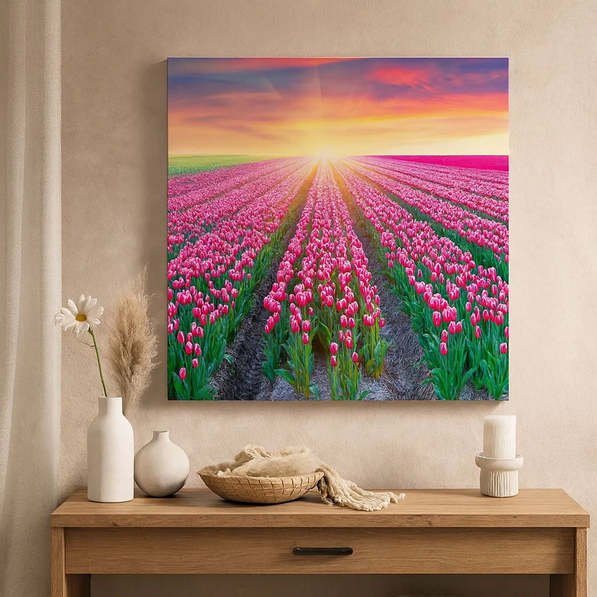 Canvas picture - Beauty Farm - 30x30 cm