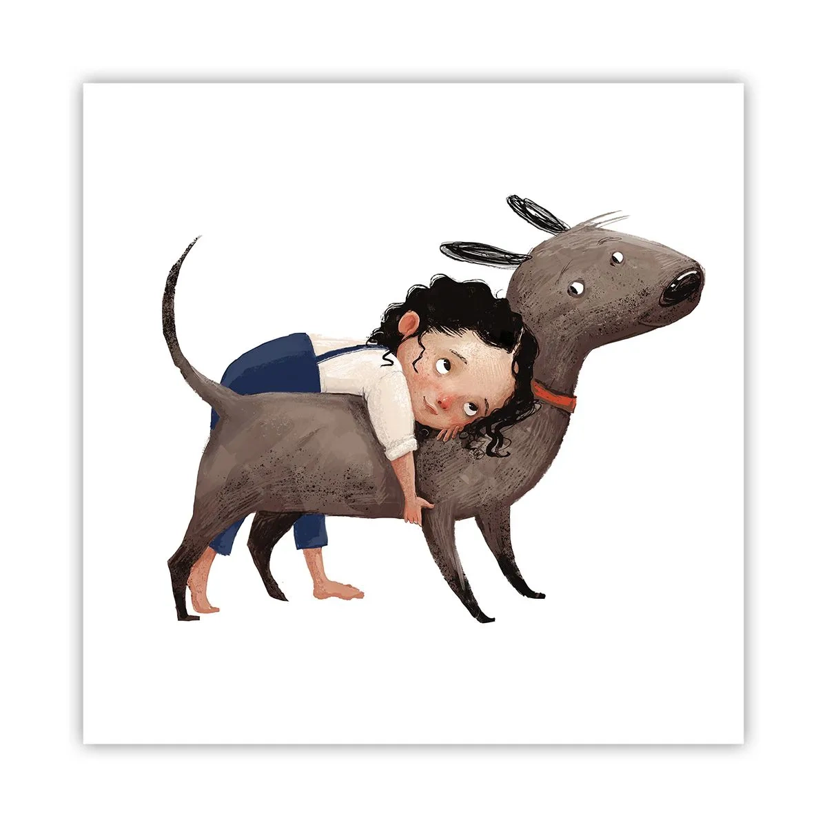 Poster - Best Friends - 60x60 cm