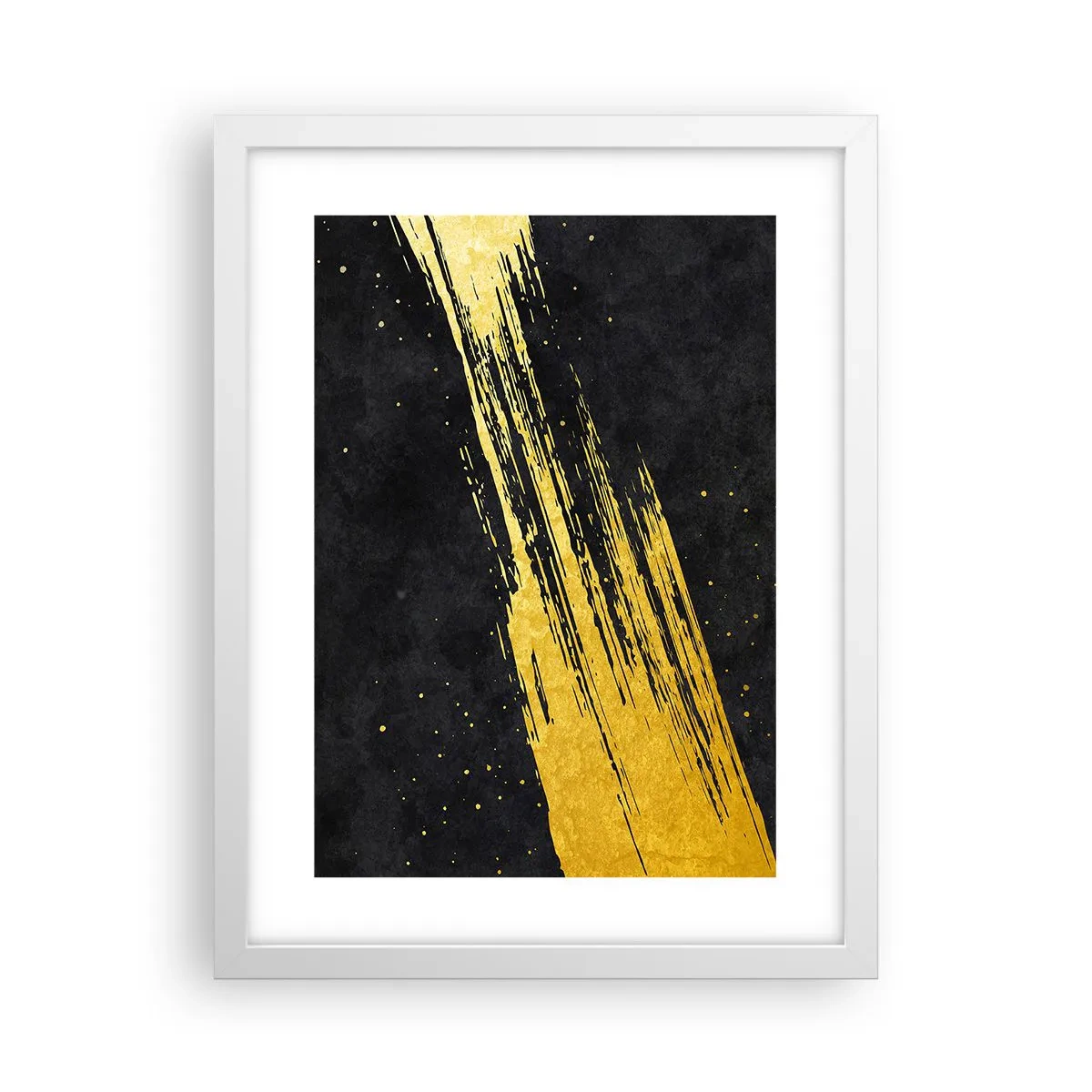 Poster in white frmae - Jump to the Outer Space - 30x40 cm