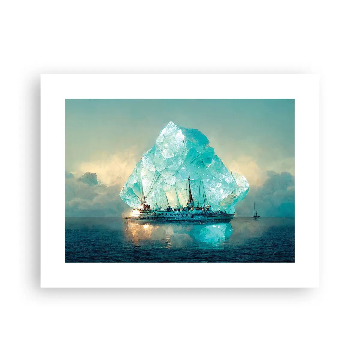 Poster - Arctic Diamond - 40x30 cm