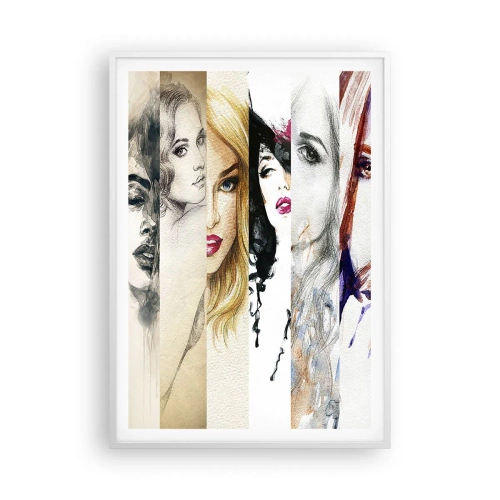Poster in white frmae - And It Is Always You - 70x100 cm