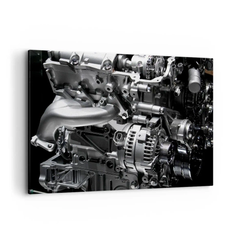 Canvas picture - Silver, Beautiful, Strong - 120x80 cm