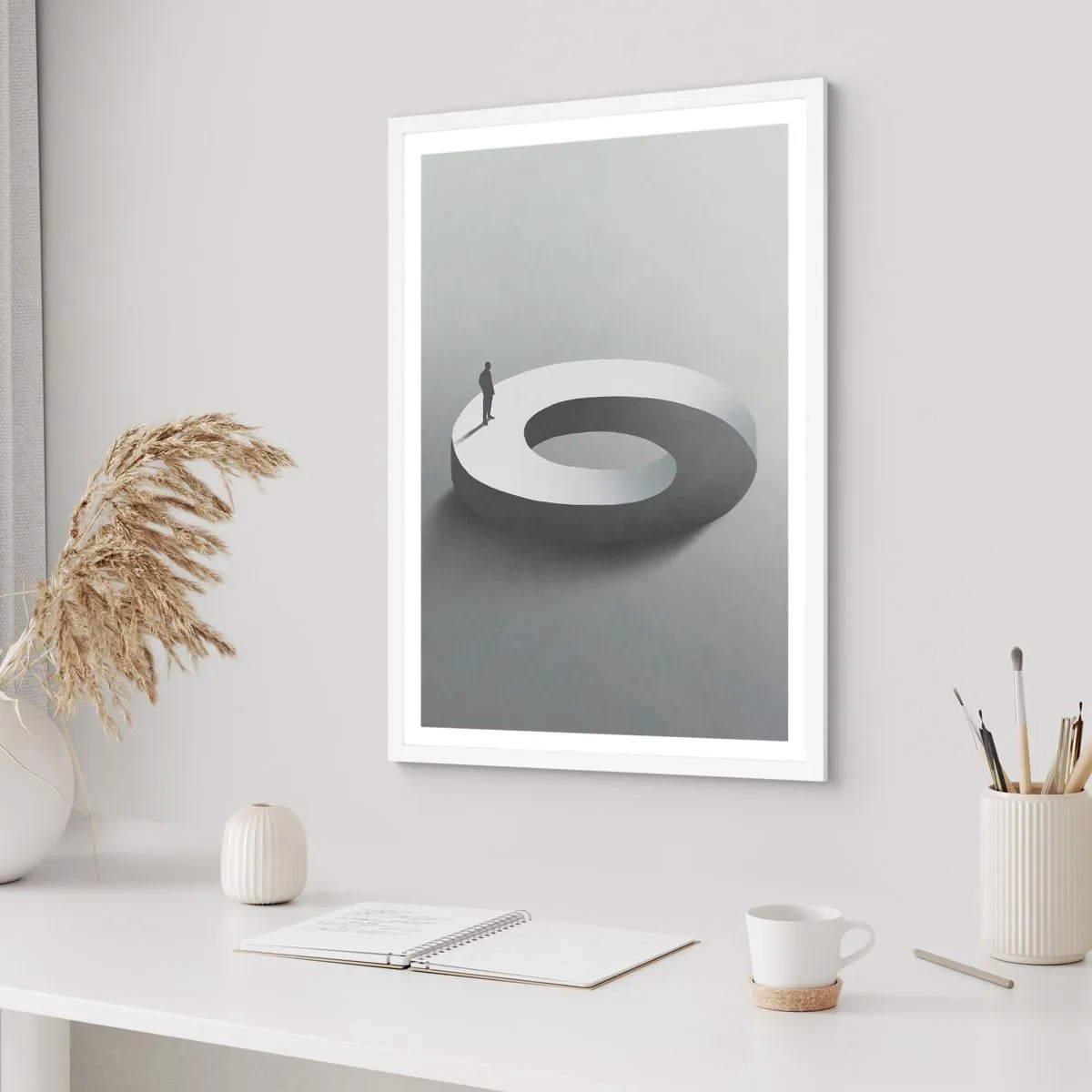 Poster in white frmae - Puzzle It out - 70x100 cm