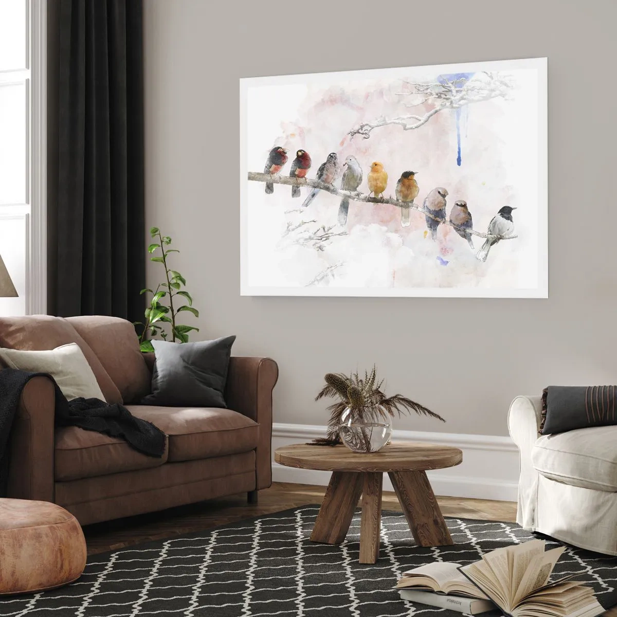 Poster - Winged Encounter - 100x70 cm