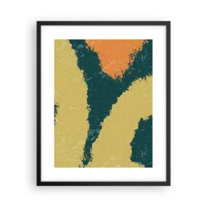 Poster in black frame - Abstract - Slow Motion - 40x50 cm