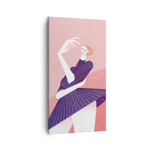 Canvas picture - Every Step Dancing - 55x100 cm