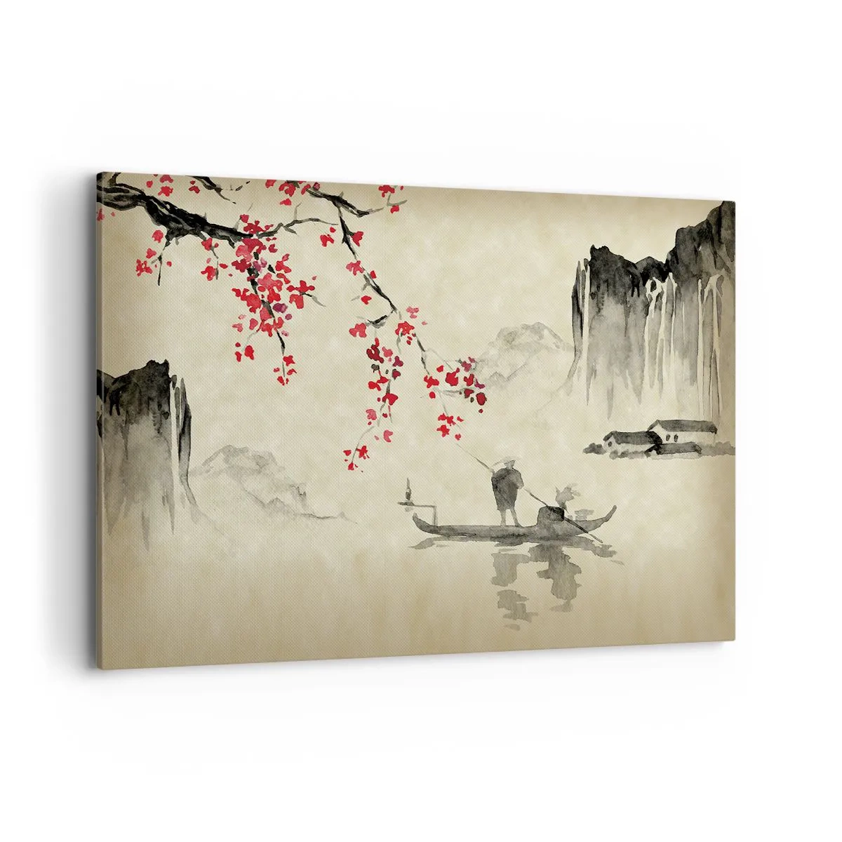 Canvas picture - In Cherry Blossom Country - 120x80 cm