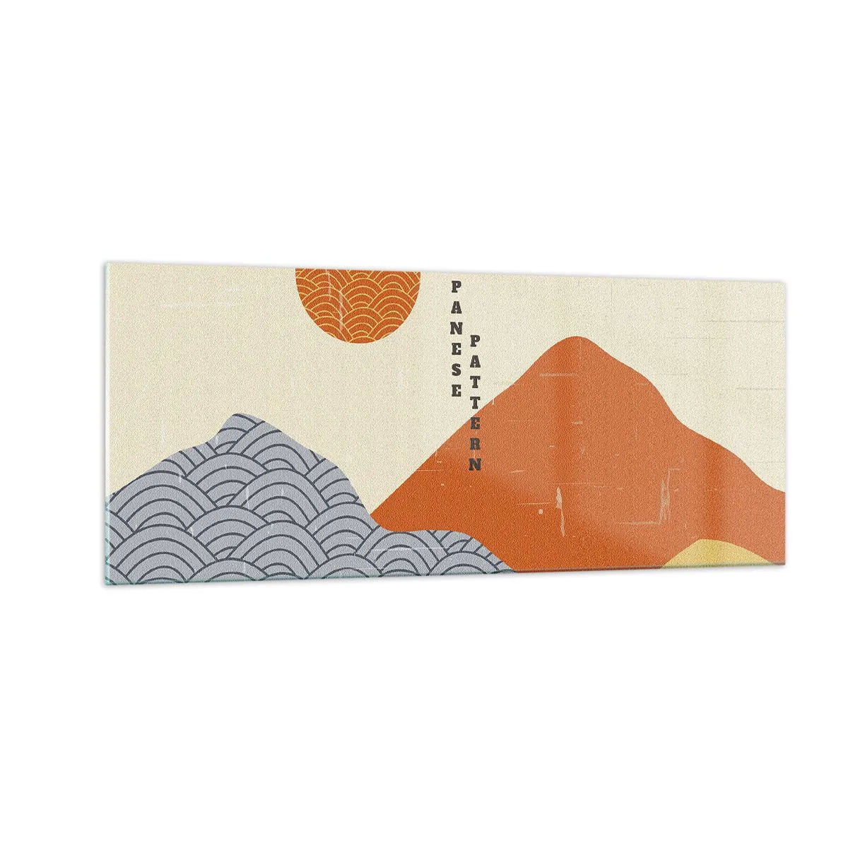 Glass picture - In the Japanese Spirit - 100x40 cm