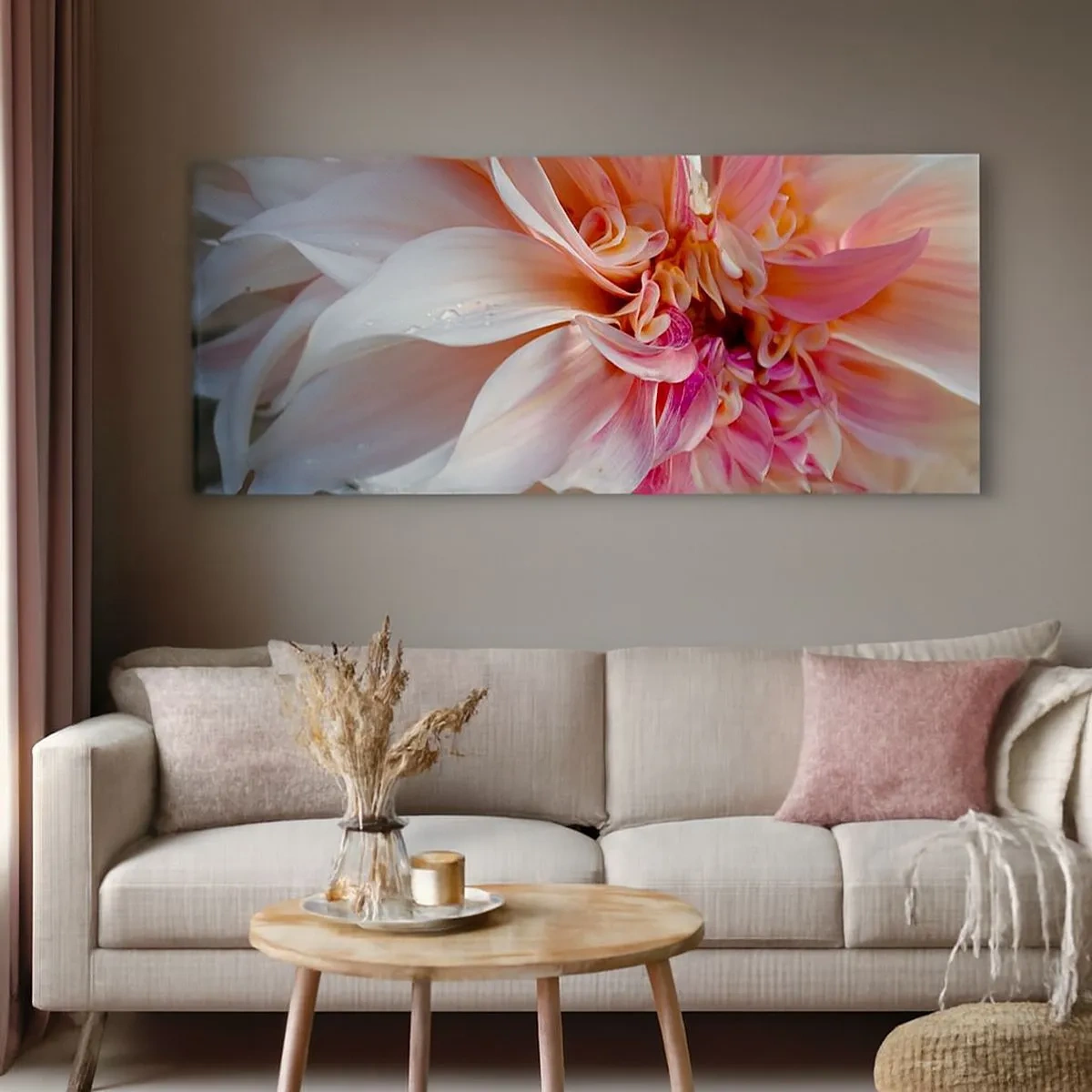 Canvas picture - Blooming Freshness - 100x40 cm