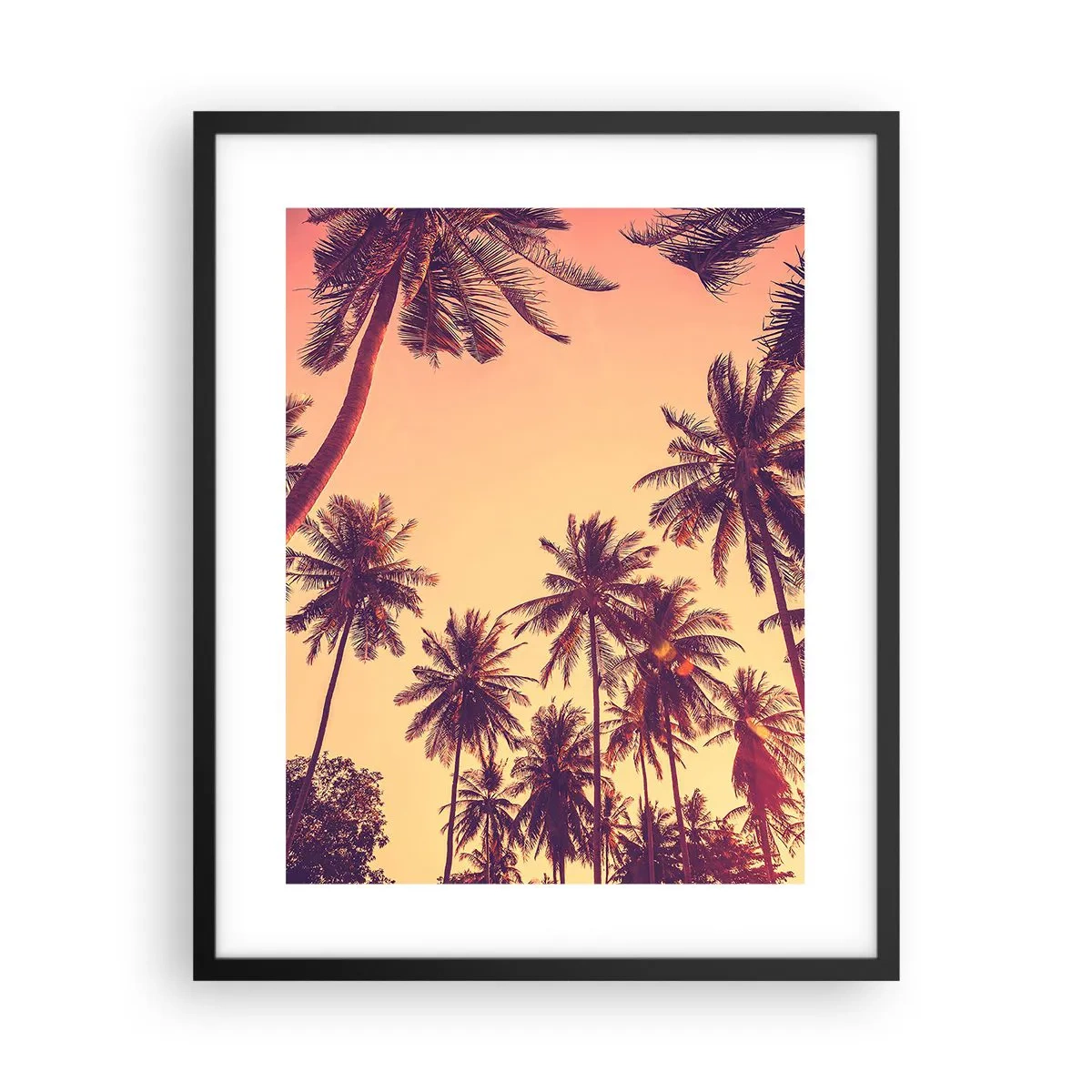 Poster in black frame - Tropical Variation - 40x50 cm