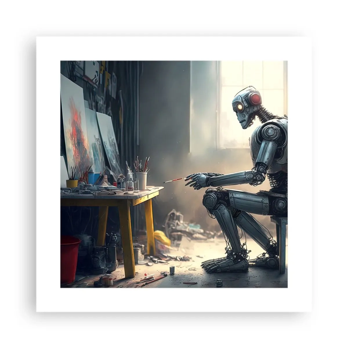 Poster - Act of Creation - 40x40 cm